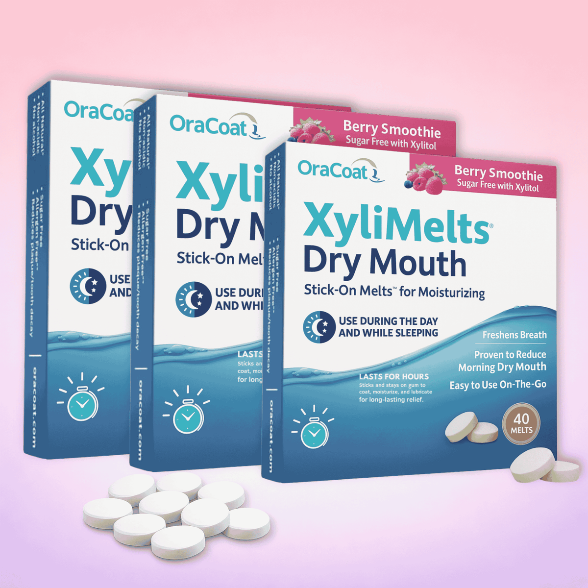 XyliMelts® Berry Smoothie — Refill Pack (Boxes)