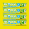 Recaldent Gum - 4 Sticks Lime/Mint