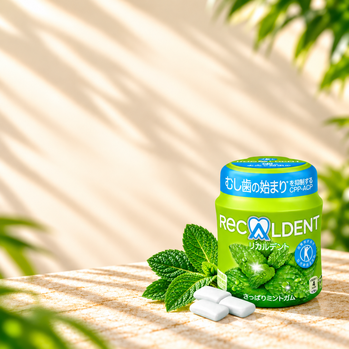 Recaldent EveryDay Mint Chewing Gum