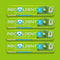 Recaldent Gum - 4 Sticks Refreshing Mint