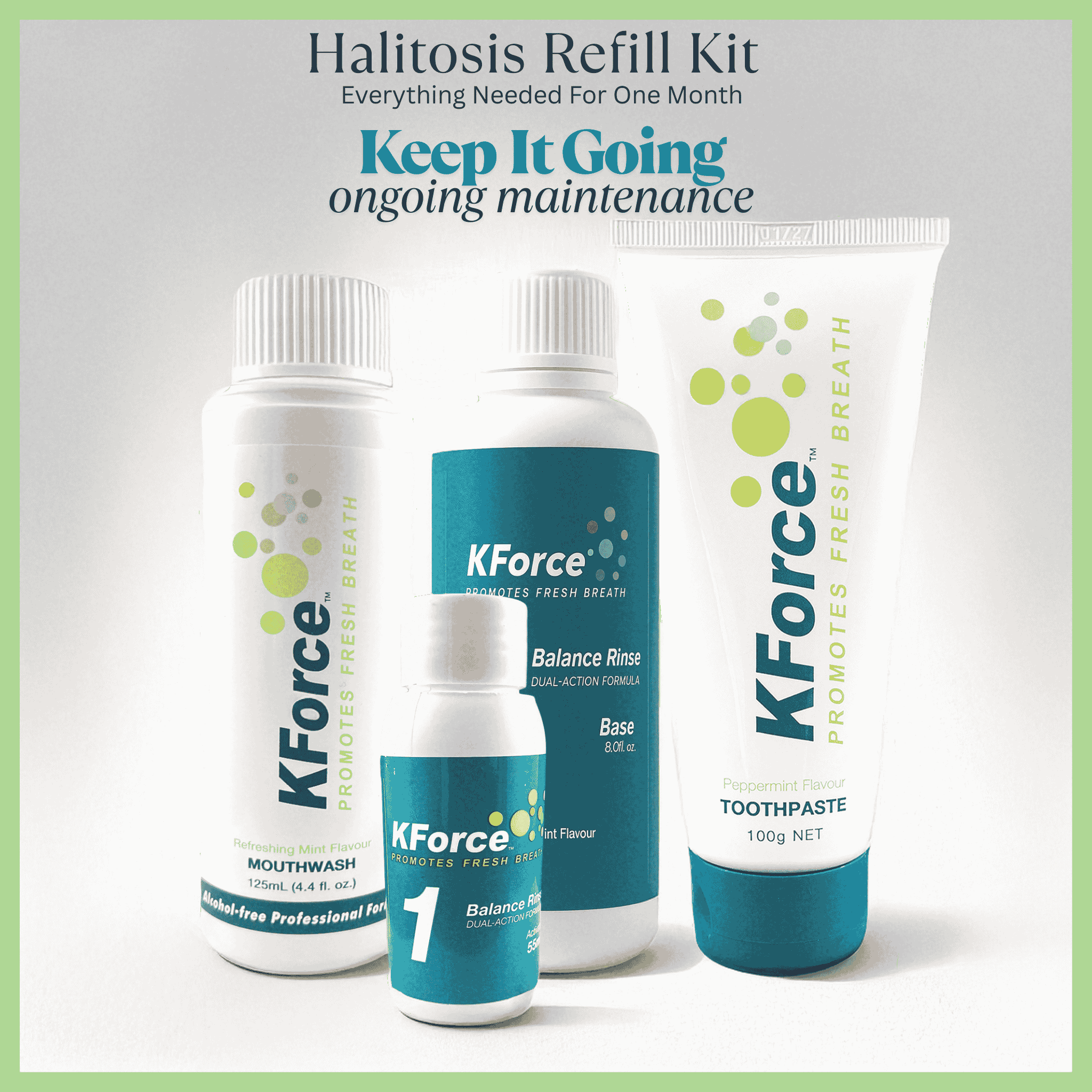 KForce Refill Kit Ongoing Maintenance