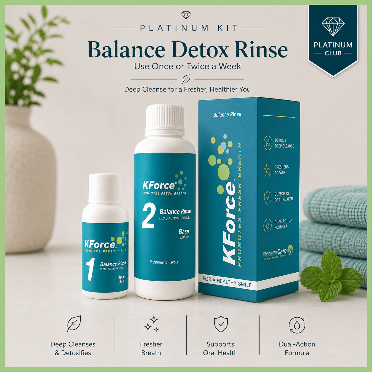 SAVE 40% PLATINUM: KForce Refill Kit - (3Sets)