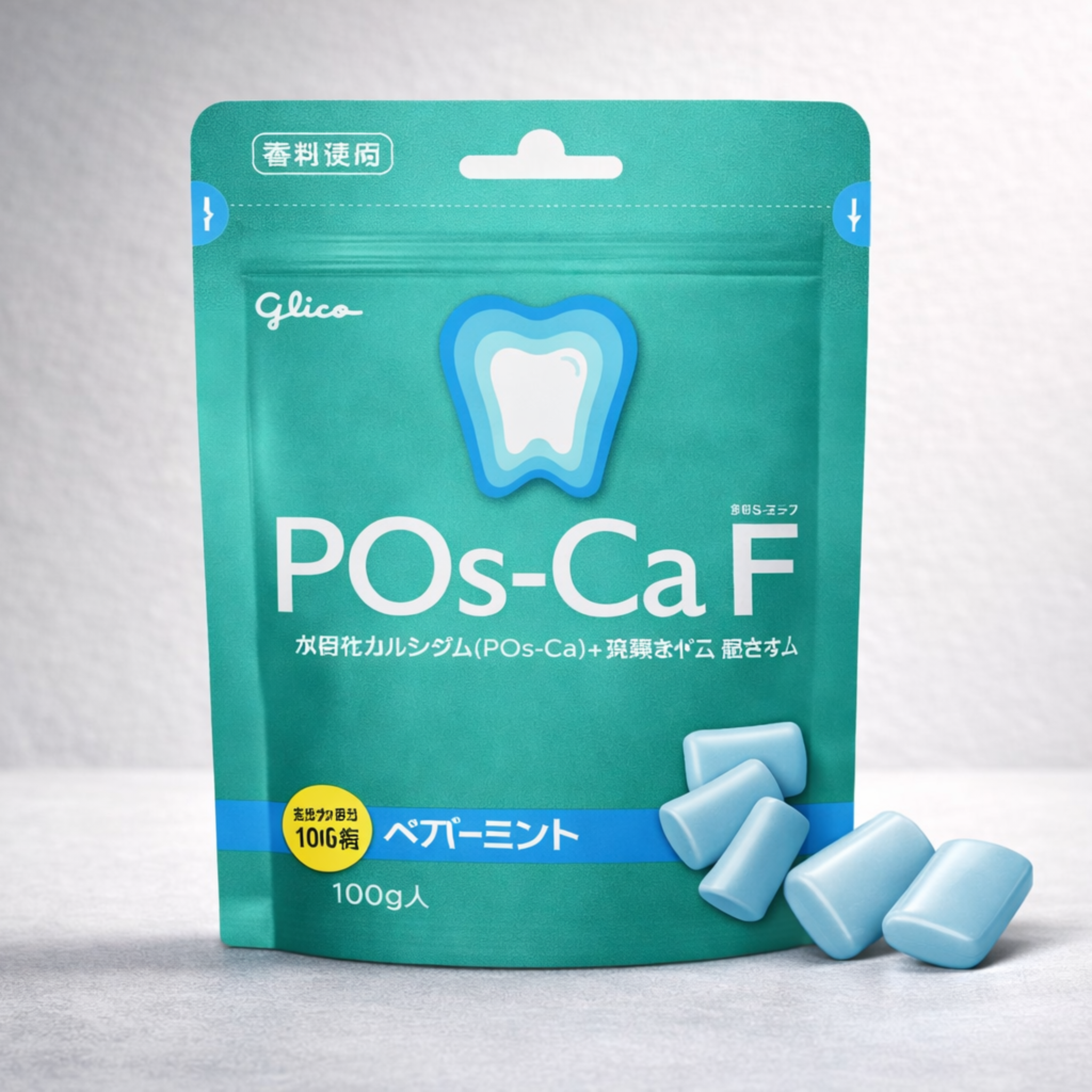 POs-Ca F Oral Care Gum 100g | Imported from Japan