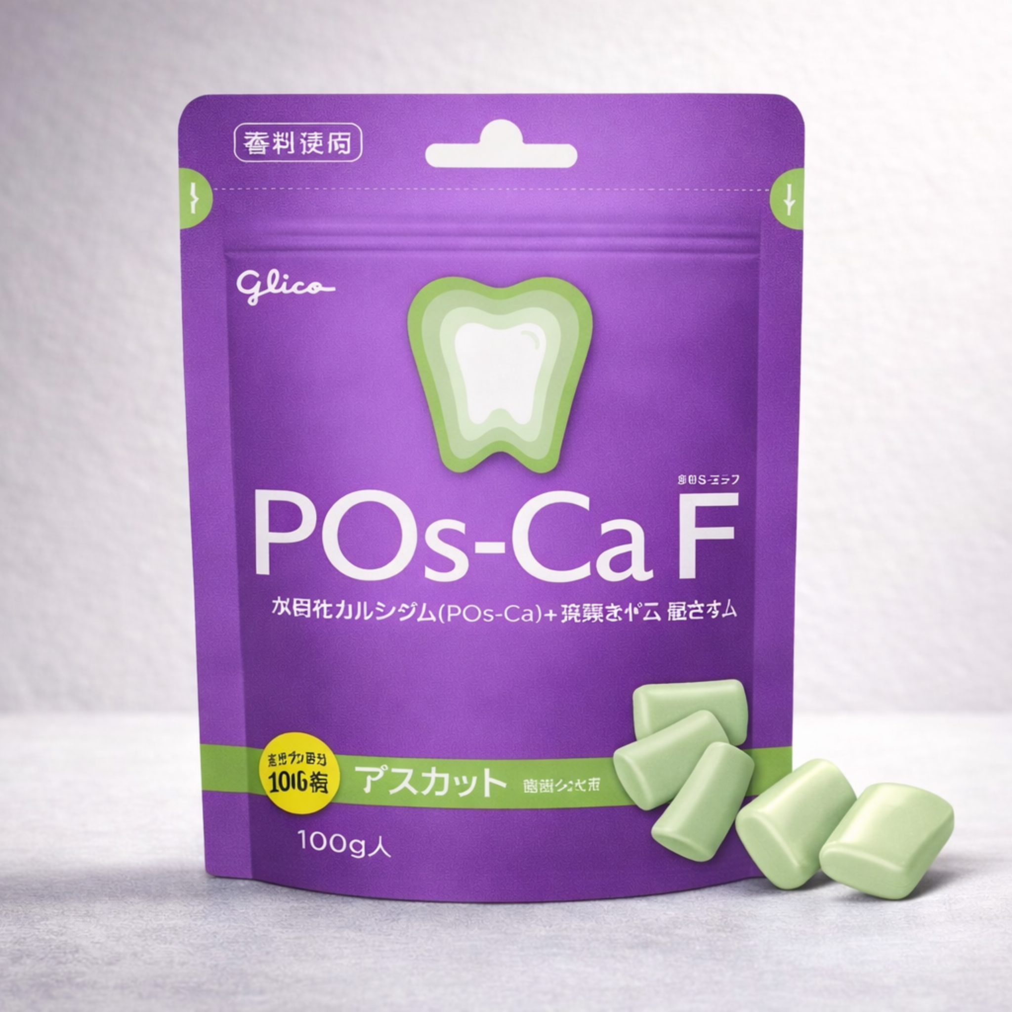 POs-Ca F Oral Care Gum 100g | Imported from Japan