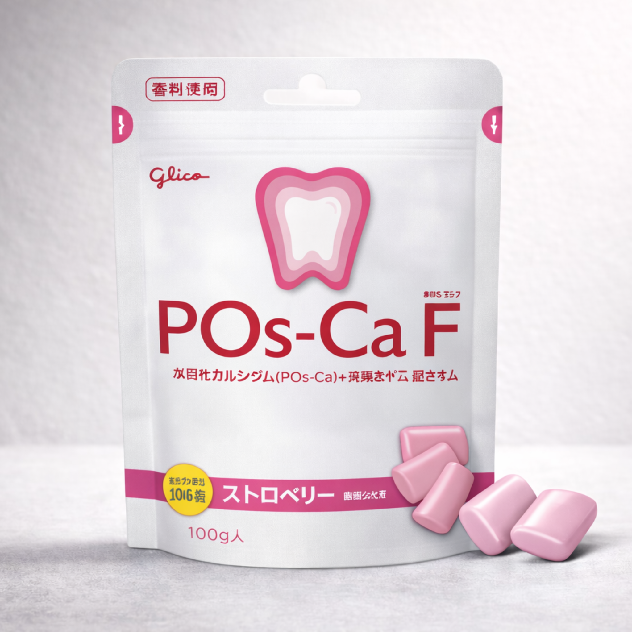 POs-Ca F Oral Care Gum 100g | Imported from Japan