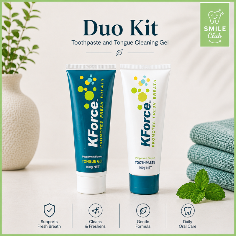 KForce Duo Kit. Two Daily Essentials, One Simple Pack.