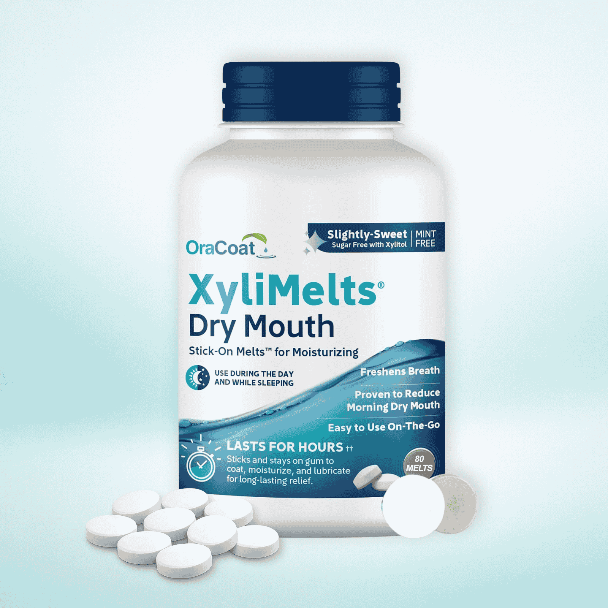 XyliMelts® Slightly Sweet — Bottle (80ct)